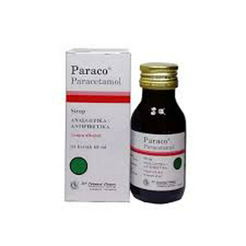 PARACO SIRUP 1 BOTOL @ 60 ML
