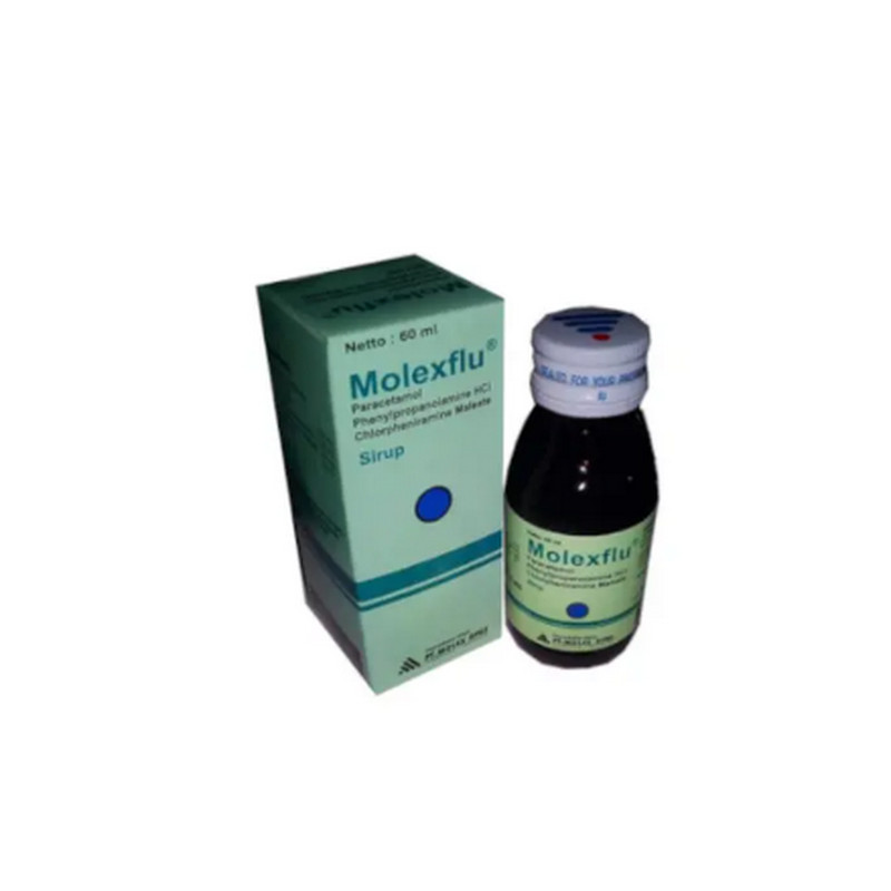 MOLEXFLU SIRUP 1 BOTOL @ 60 ML