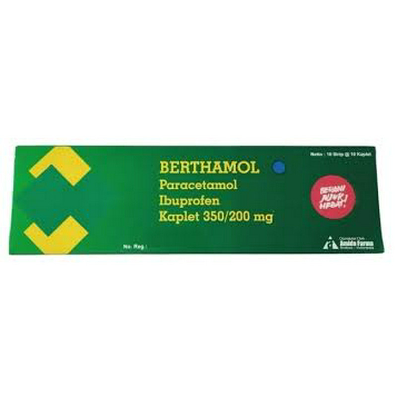 BERTHAMOL 1 STRIP @ 10 KAPLET