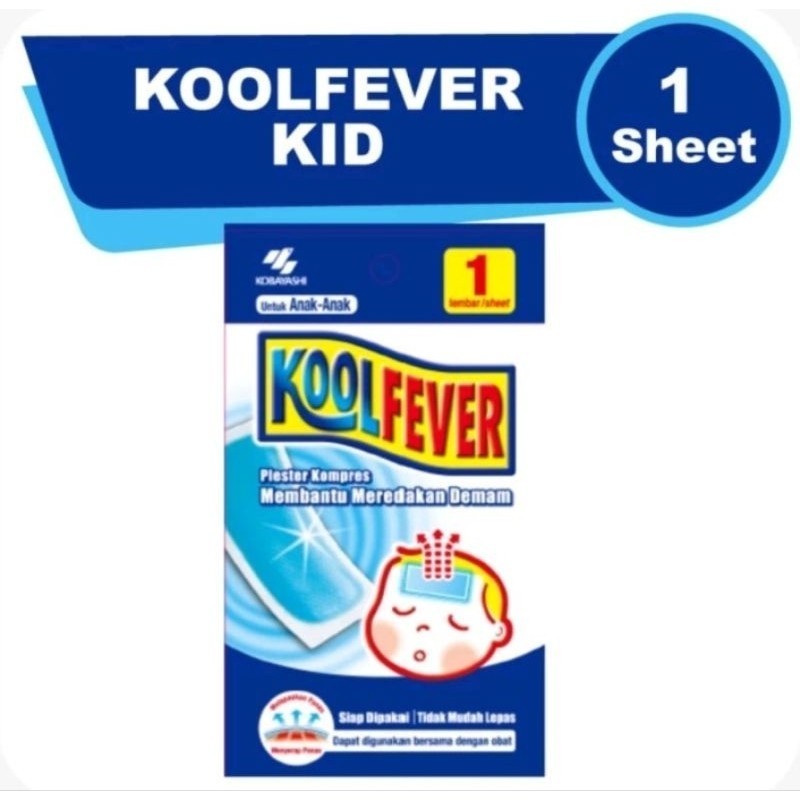 Koolfever / Kool Fever Anak Per 1 Lembar