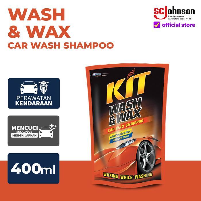 Kit Wash & Wax Pouch 400mL