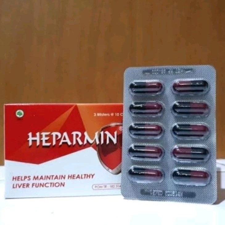 ORIGINAL HEPARMIN STRIP 10 KAPSUL