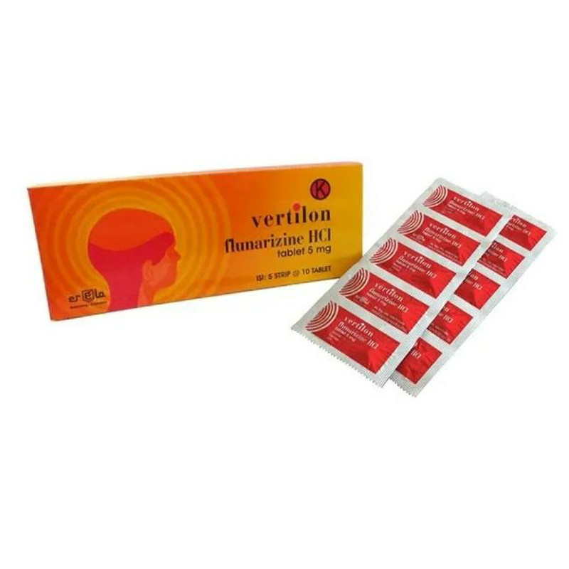 VERTILON 5 MG 1 STRIP @ 10 TABLET