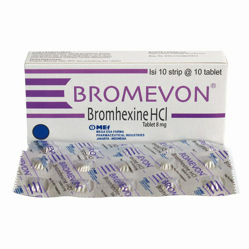 BROMEVON 8 MG 1 STRIP @ 10 TABLET