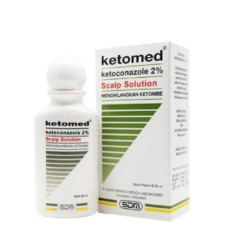 KETOMED SCALP SOLUTION 1 BOTOL @ 60 ML