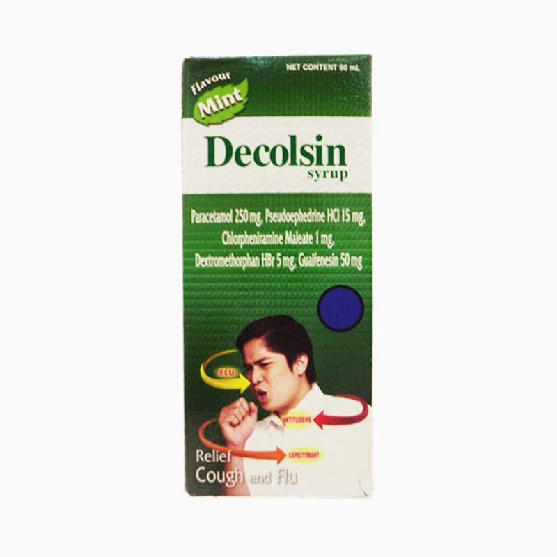 DECOLSIN SIRUP 1 BOTOL @ 60 ML