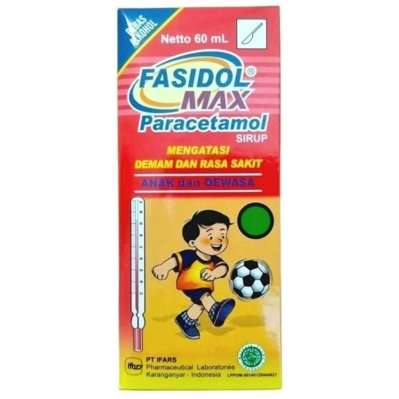 FASIDOL MAX SIRUP 1 BOTOL @ 60 ML