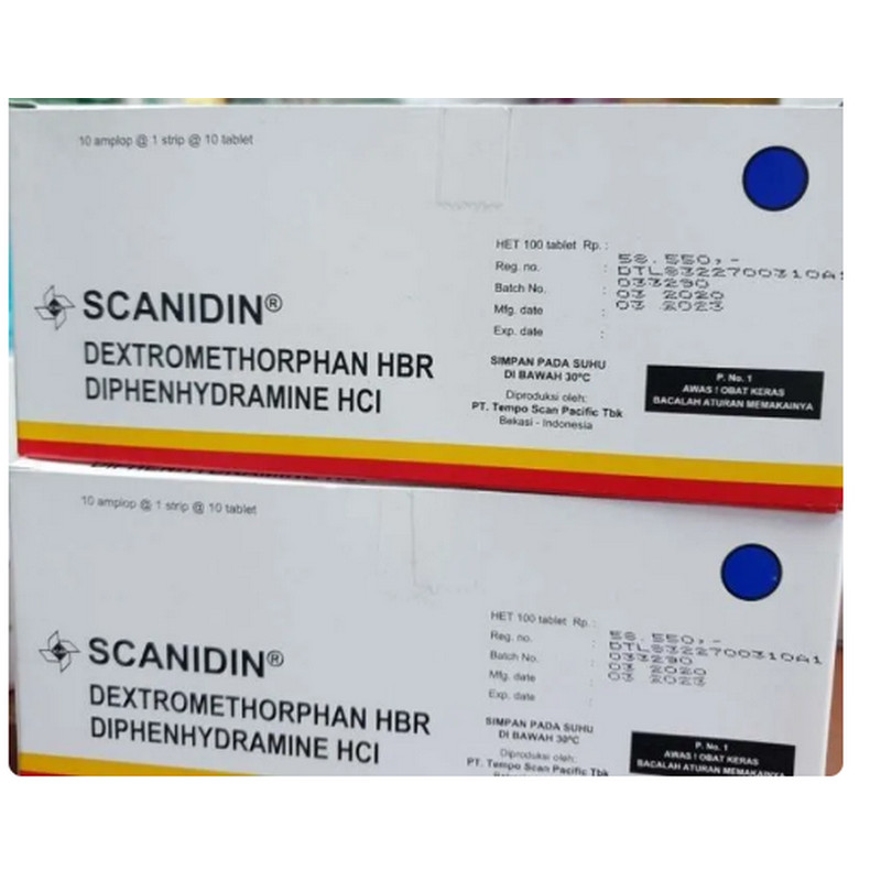 SCANIDIN 1 STRIP @ 10 TABLET
