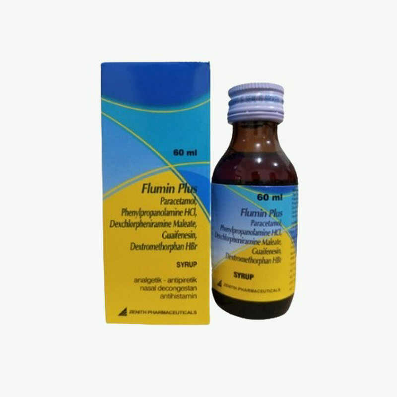 FLUMIN PLUS SIRUP 1 BOTOL @ 60 ML