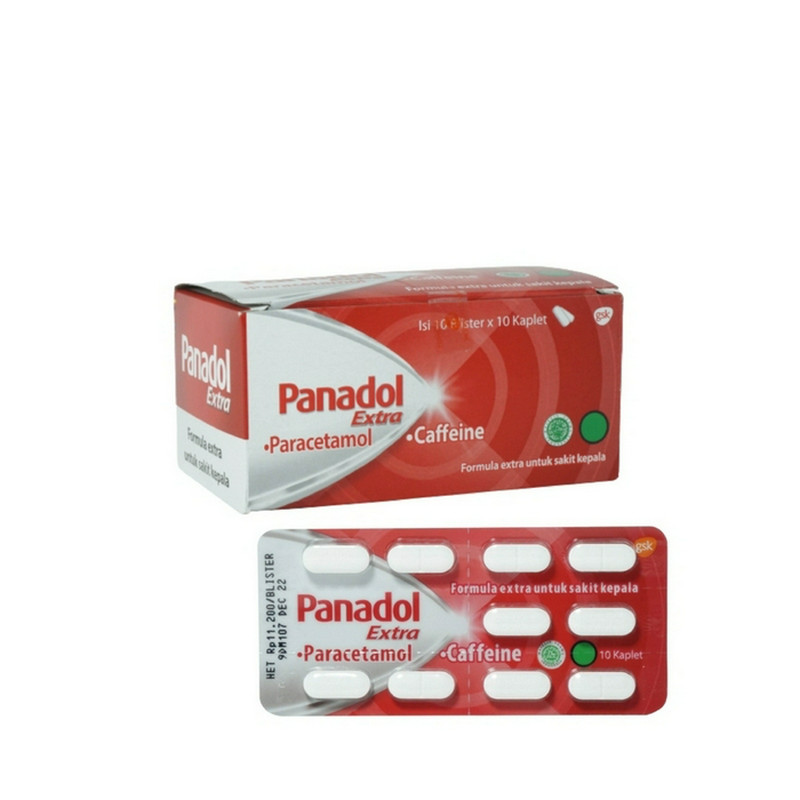PANADOL EXTRA 1 BLISTER @ 10 KAPLET