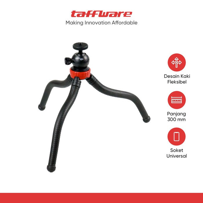 Mini Tripod TaffSTUDIO Flexible Octopus GorillaPod - B07