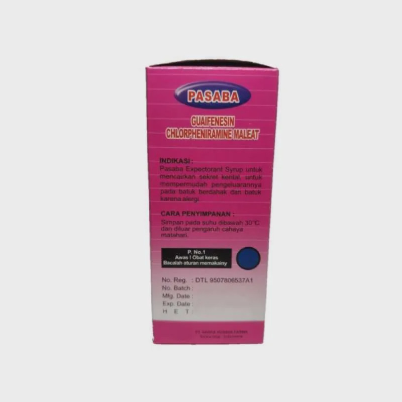 PASABA SIRUP 1 BOTOL @ 60 ML