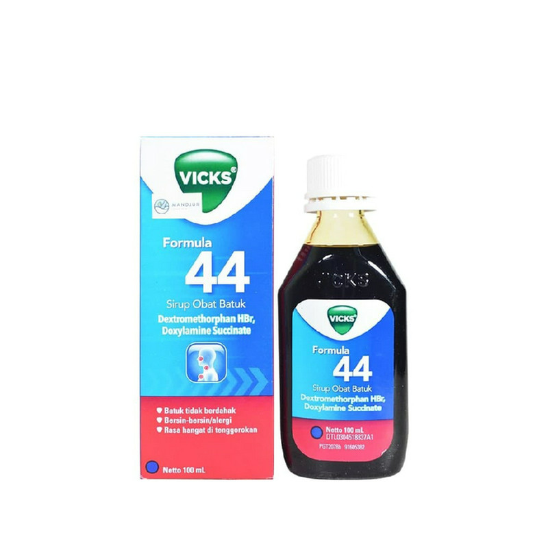 VICKS FORMULA 44 SIRUP 1 BOTOL @ 100 ML