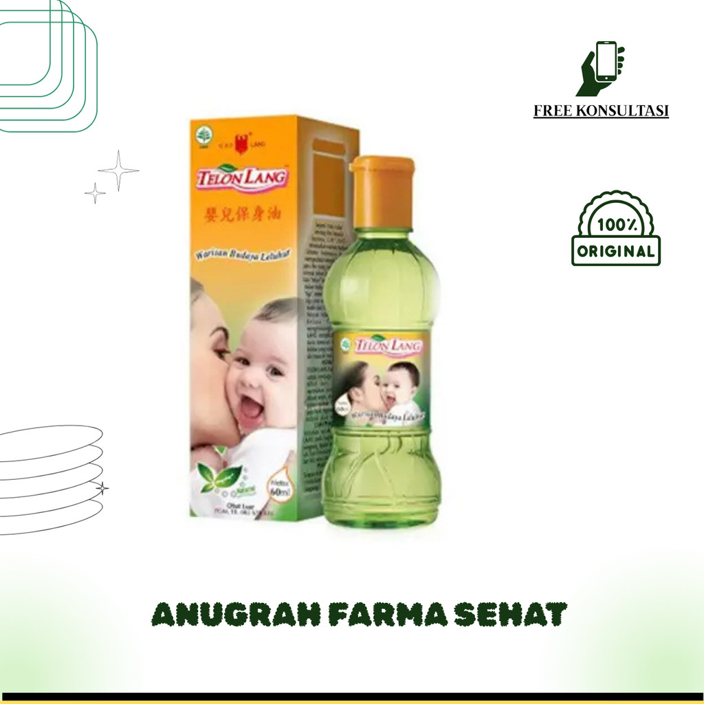 MINYAK TELON CAP LANG 60 ML