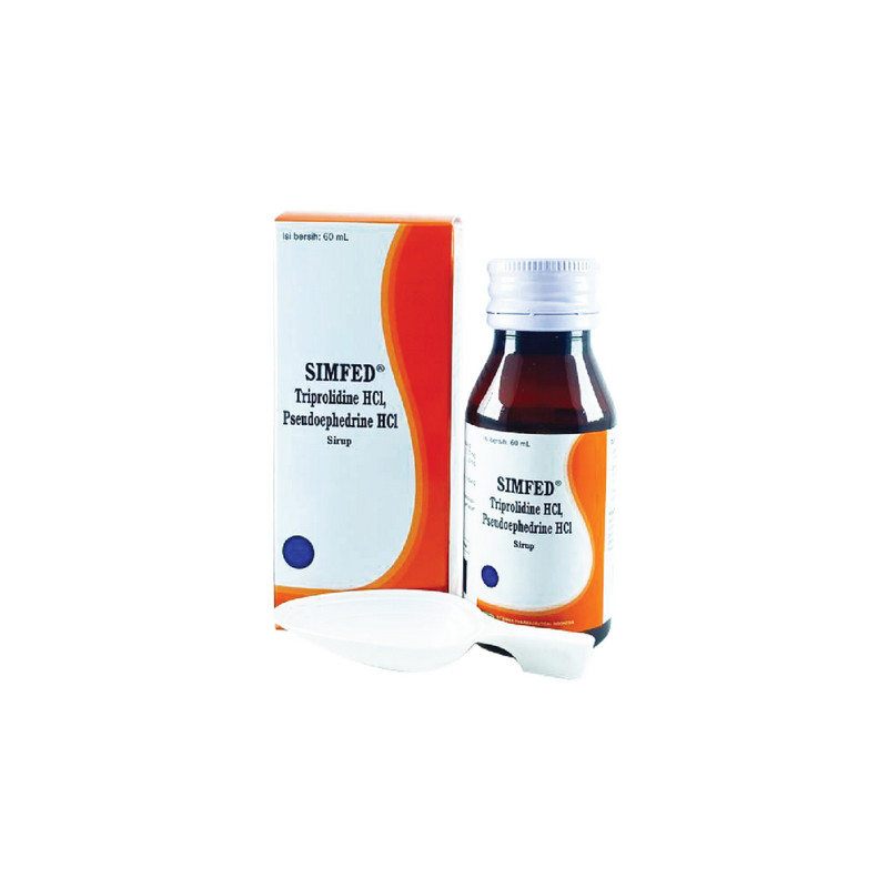 SIMFED SIRUP 1 BOTOL @ 60 ML