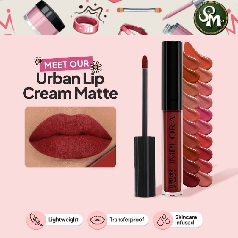 IMPLORA Urban Matte Lipcream Lipstick