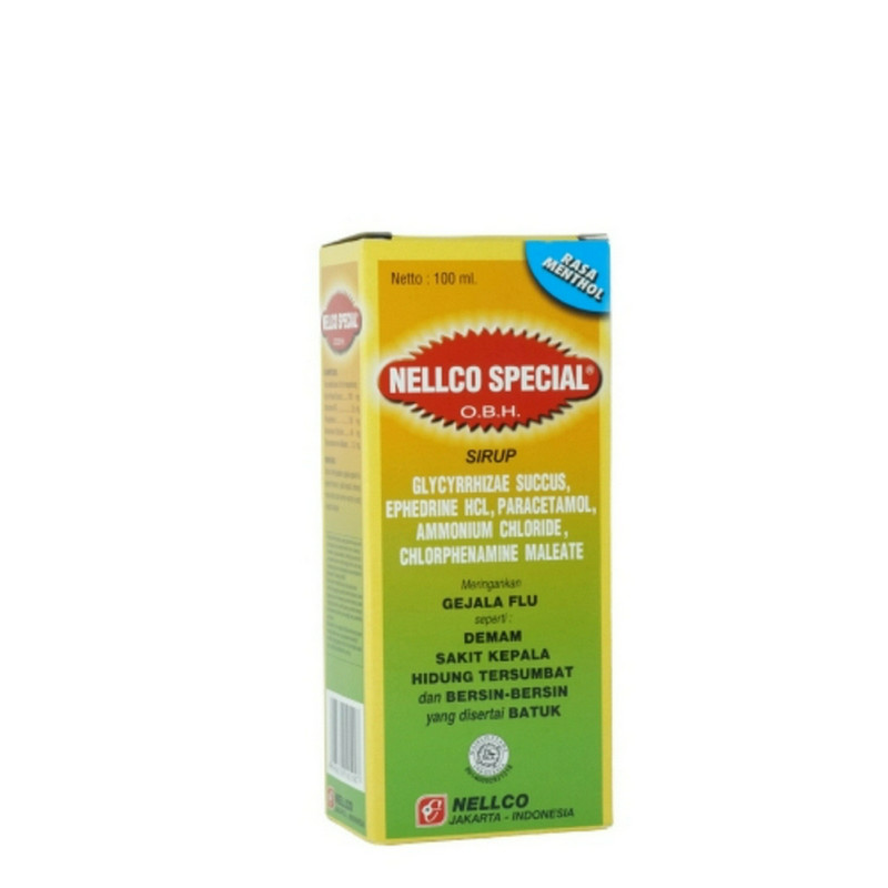 OBH NELLCO SIRUP 1 BOTOL @ 100 ML
