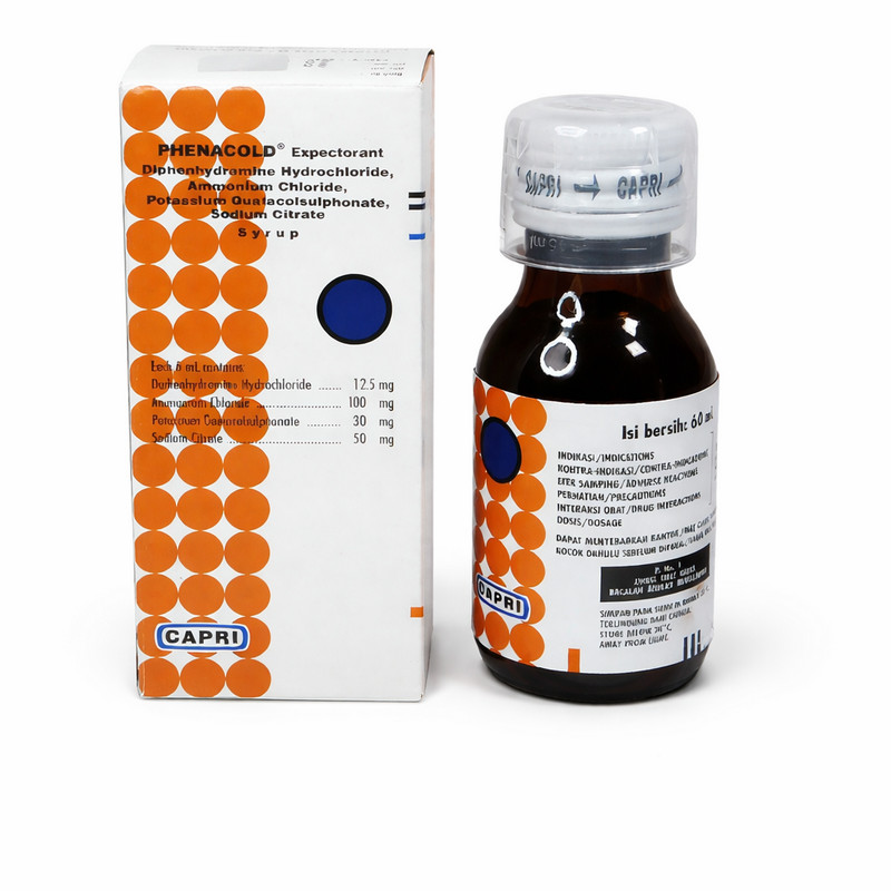 PHENACOLD SIRUP 1 BOTOL @ 60 ML