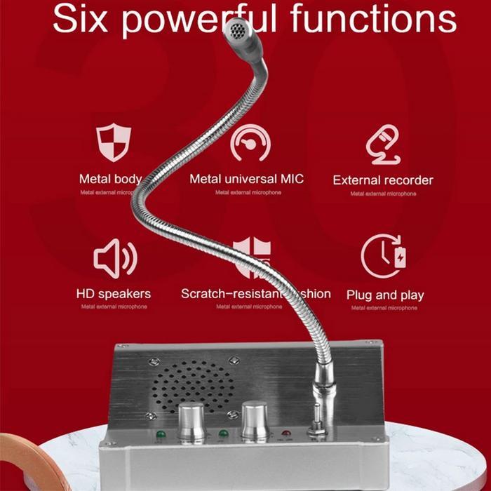 Mic Loket Interkom Dua Arah Intercom System Restaurant