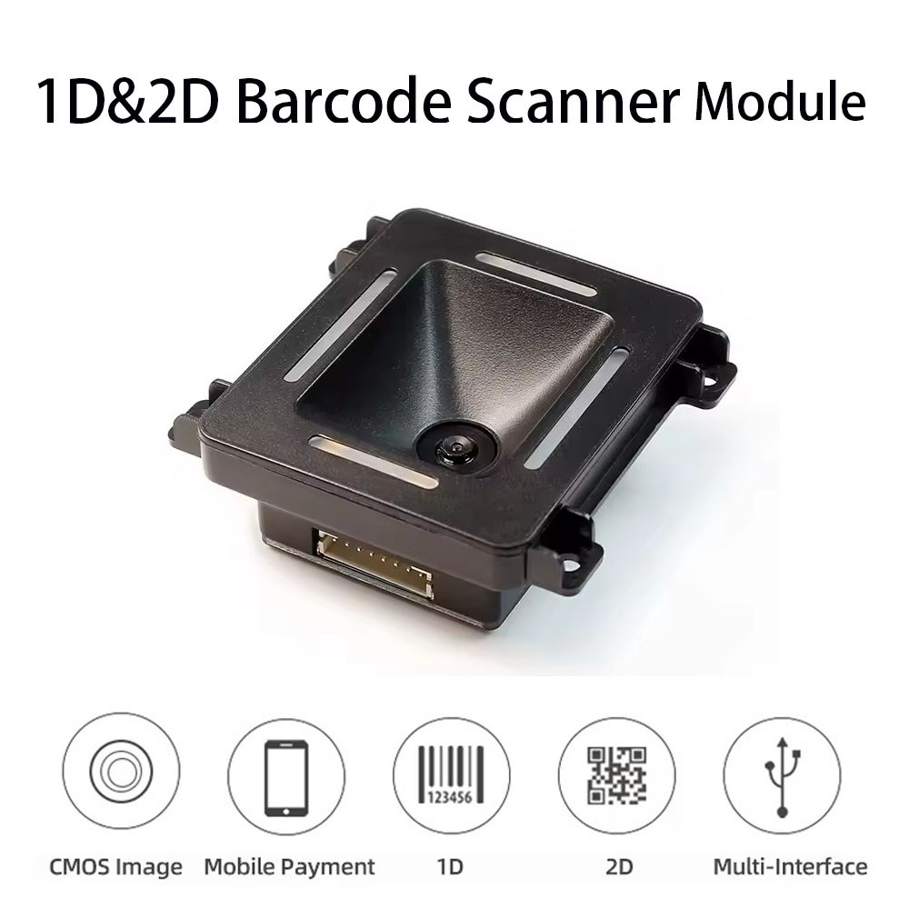 2D Scanning Module for Embedded Systems in Self-Service Equipment and Barcode Access Control