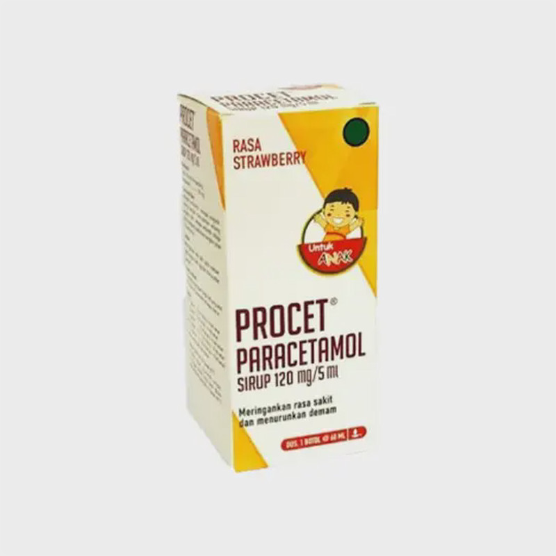 PROCET SIRUP 1 BOTOL @ 60 ML