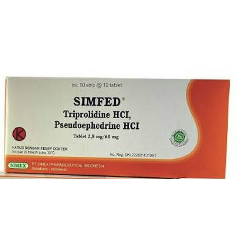 SIMFED 1 STRIP @ 10 TABLET
