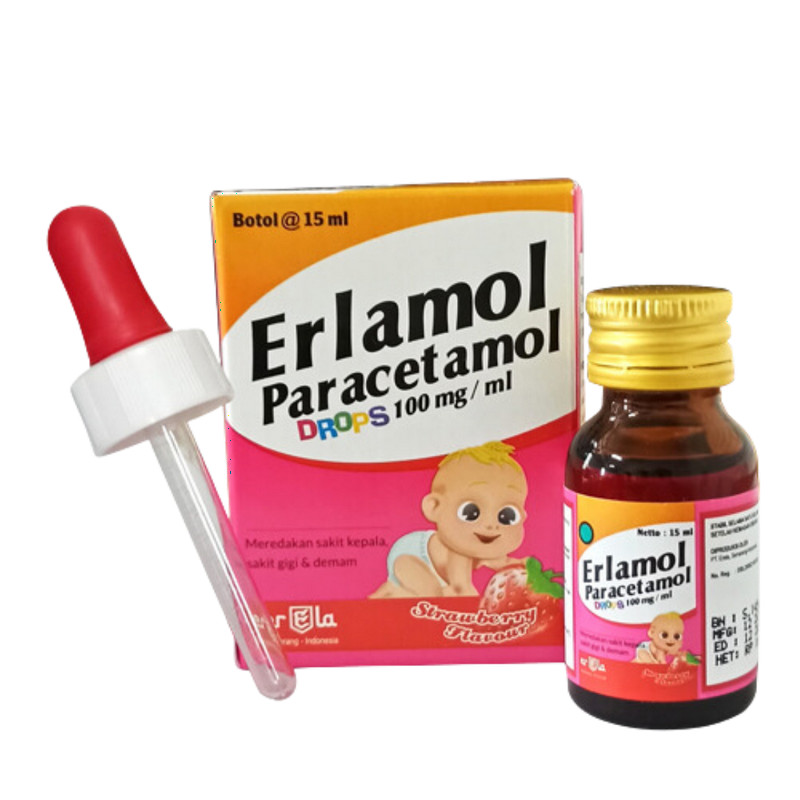 ERLAMOL DROPS 1 BOTOL @ 15 ML