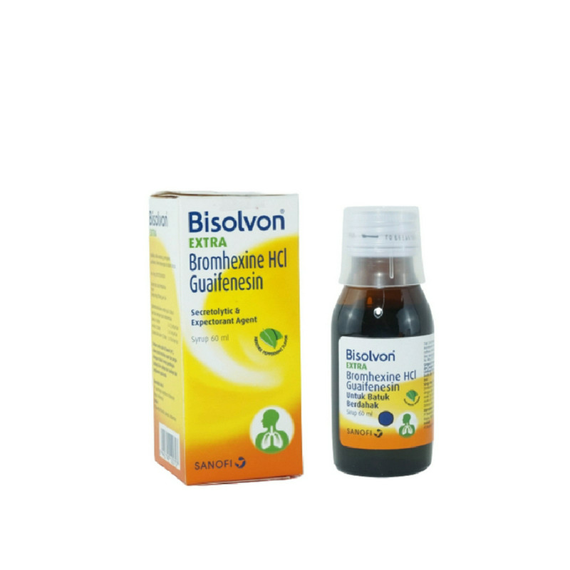 BISOLVON EXTRA SIRUP 1 BOTOL @ 60 ML