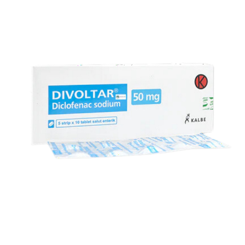 DIVOLTAR 50 MG 1 STRIP @ 10 TABLET SALUT ENTERIK