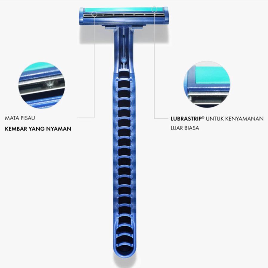 GILLETTE ALAT CUKUR BLUE 2 FLEXI