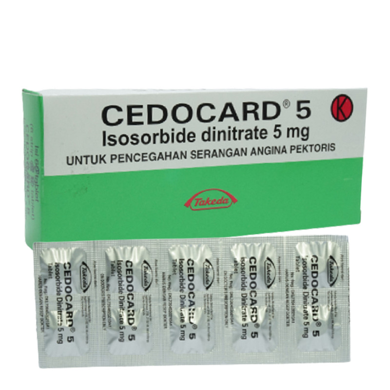 CEDOCARD 5 5 MG 1 STRIP @ 10 TABLET