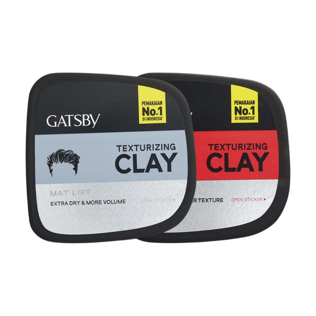 GATSBY Texturizing Clay Mat Lift Bold Layer