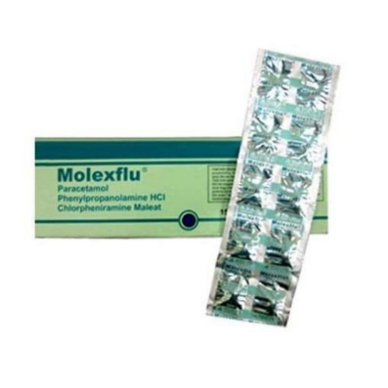 MOLEXFLU 1 STRIP @ 10 KAPLET