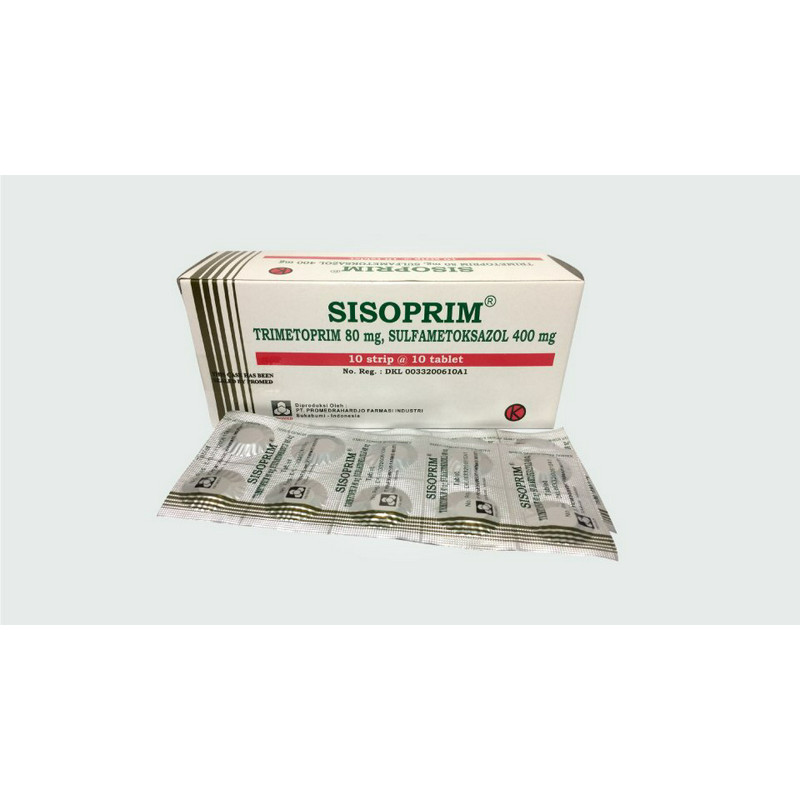 SISOPRIM 1 STRIP @ 10 TABLET