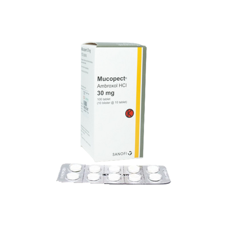 MUCOPECT 30 MG 1 BLISTER @ 10 TABLET