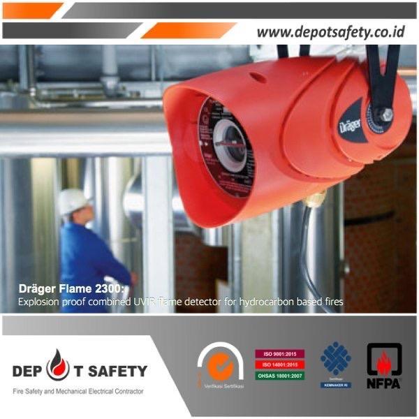 Drager Flame Detector 2300 Model FD10 - UVIR