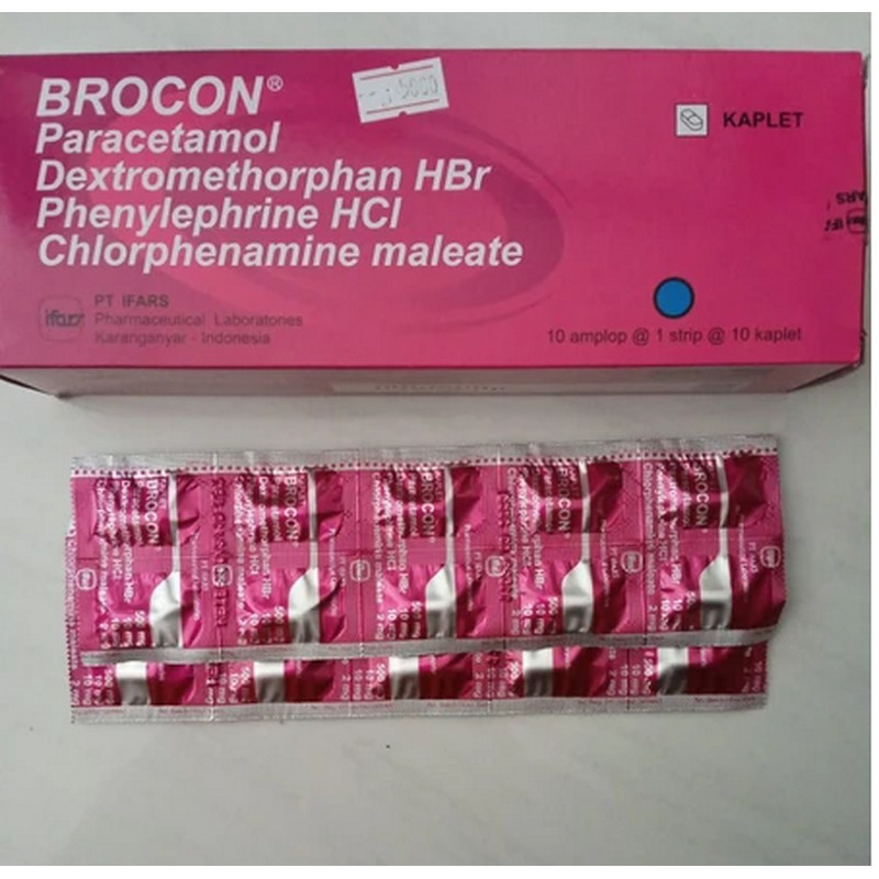 BROSCON 1 STRIP @ 10 TABLET