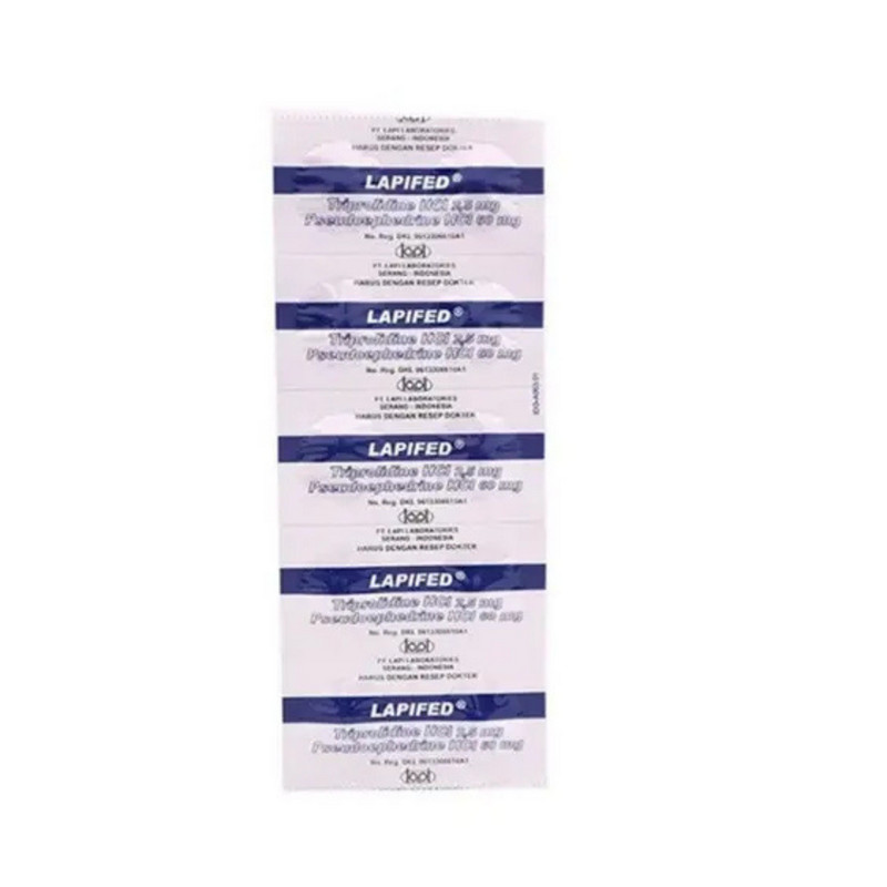 LAPIFED 1 STRIP @ 10 TABLET