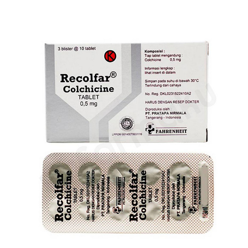 RECOLFAR 0.5 MG 1 BLISTER @ 10 TABLET