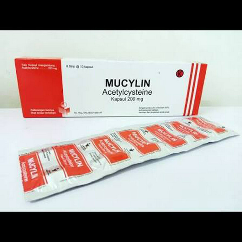 MUCYLIN 1 STRIP @ 10 KAPSUL