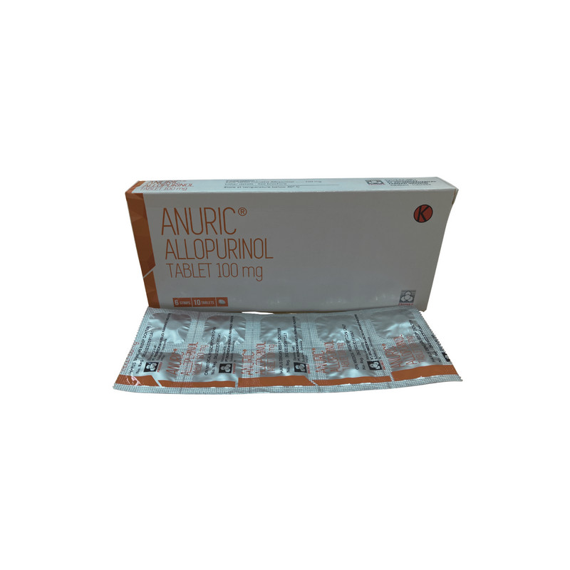ANURIC 100 MG 1 STRIP @ 10 TABLET