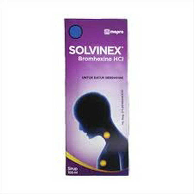SOLVINEX SIRUP 1 BOTOL @ 60 ML