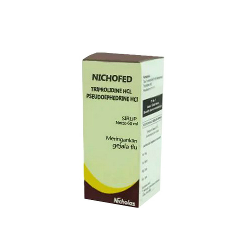 NICHOFED SIRUP 1 BOTOL @ 60 ML