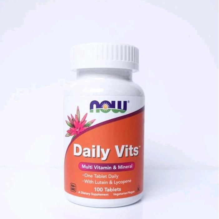 Now Daily Vits Multivitamin 100 Tablets