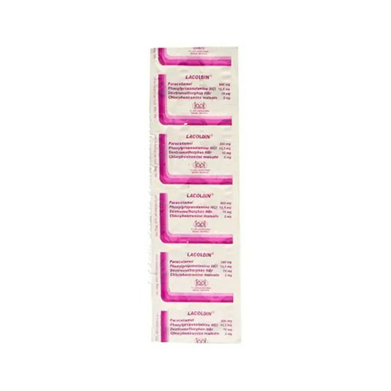 LACOLDIN 1 STRIP @ 10 TABLET