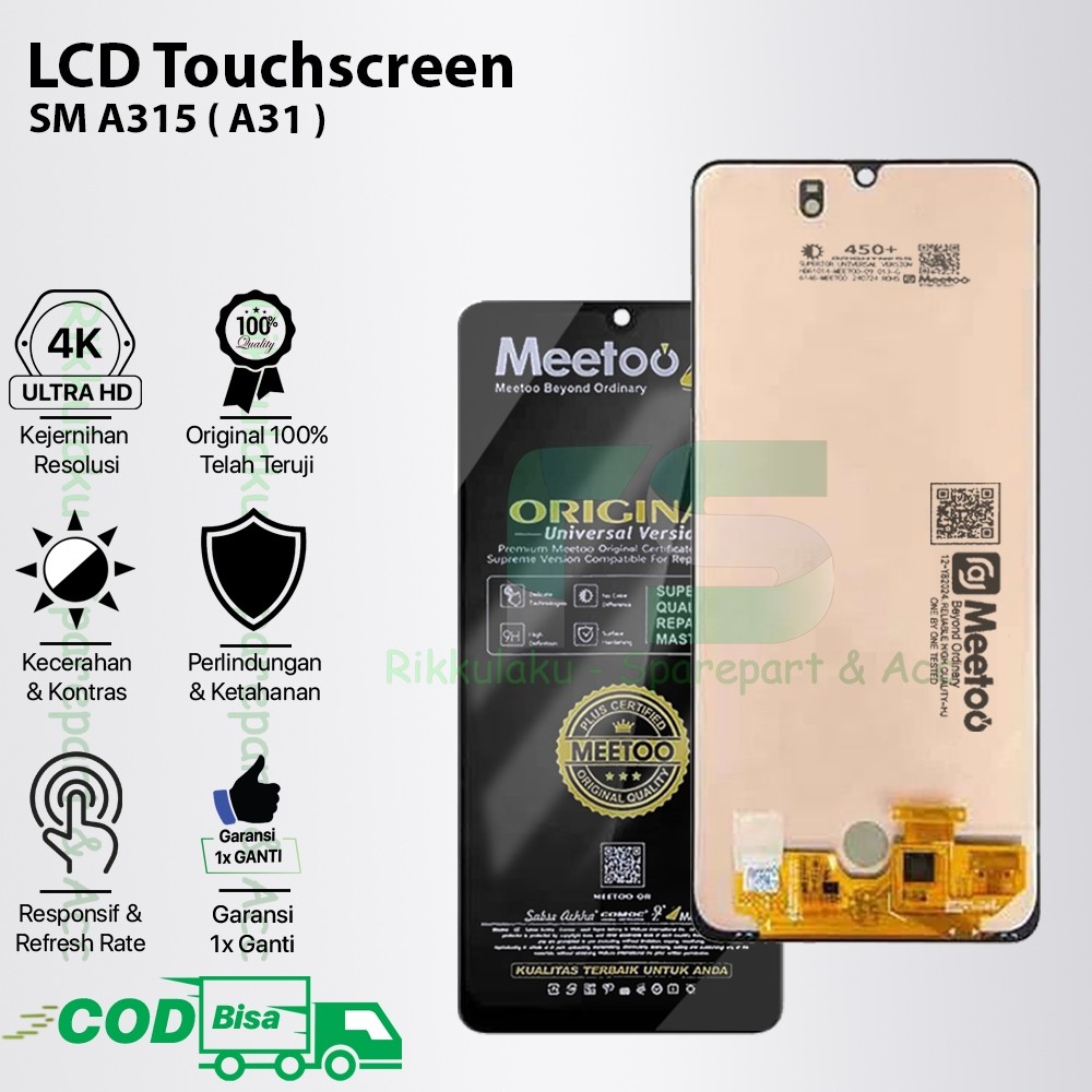 [LW] LCD Touchscreen Samsung A31  100% Fullset