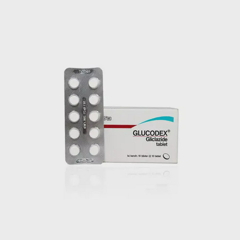 GLUCODEX 80 MG 1 BLISTER @ 10 TABLET