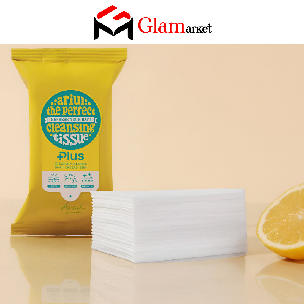 ARIUL The Perfect Refresh Your Day! Cleansing Tissue Plus (20 sheets)