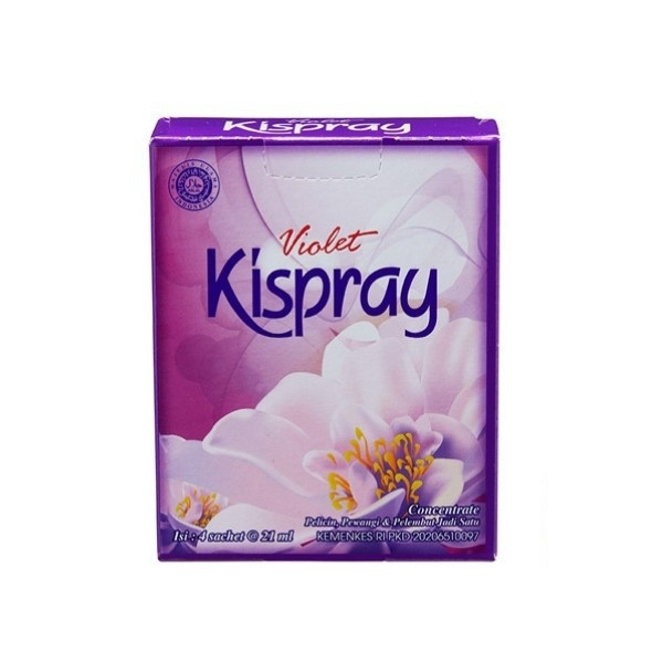 KISPRAY VIOLET BOX ISI 4X21 ML