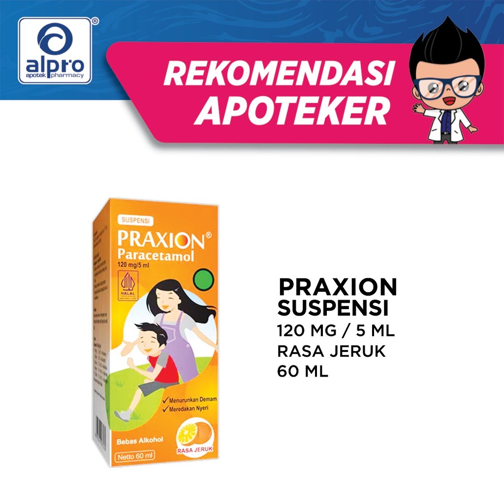 Praxion Suspensi Rasa Jeruk 60 ML